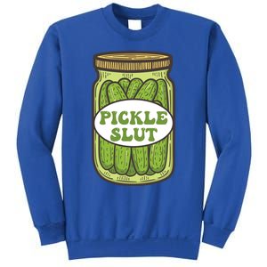 Pickle Slut Funny Canned Pickles Sweatshirt