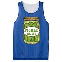 Pickle Slut Funny Canned Pickles Mesh Reversible Basketball Jersey Tank