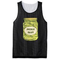 Pickle Slut Funny Canned Pickles Mesh Reversible Basketball Jersey Tank