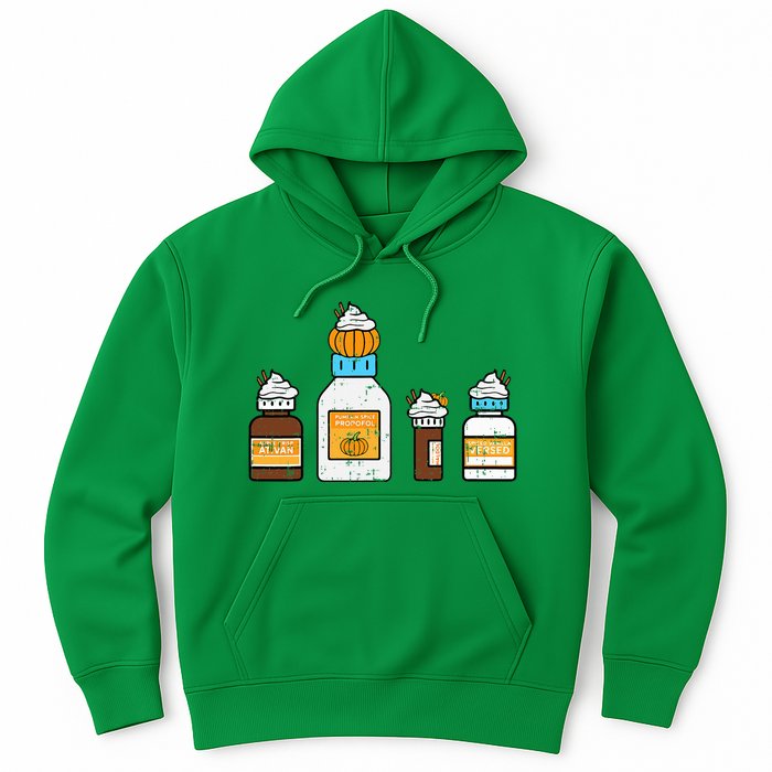 Pumpkin Spice Funny Nurse Halloween Hoodie