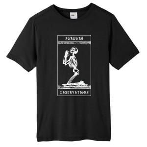 Praying Skeleton forward observation group crye Tall Fusion ChromaSoft Performance T-Shirt