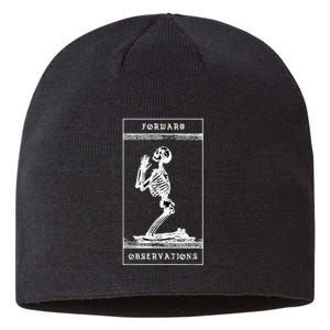 Praying Skeleton forward observation group crye Sustainable Beanie