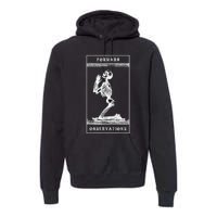 Praying Skeleton forward observation group crye Premium Hoodie