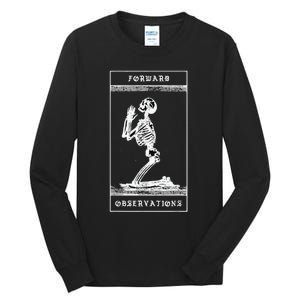 Praying Skeleton forward observation group crye Tall Long Sleeve T-Shirt