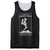 Praying Skeleton forward observation group crye Mesh Reversible Basketball Jersey Tank