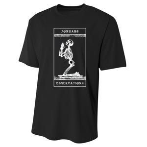 Praying Skeleton forward observation group crye Performance Sprint T-Shirt