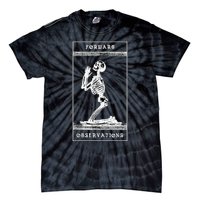 Praying Skeleton forward observation group crye Tie-Dye T-Shirt