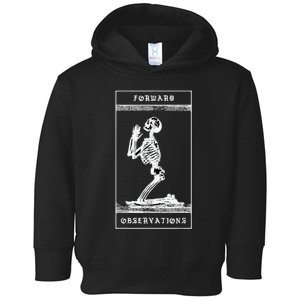 Praying Skeleton forward observation group crye Toddler Hoodie