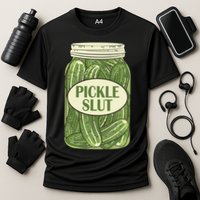 Pickle Slut Funny Cooling Performance Crew T-Shirt