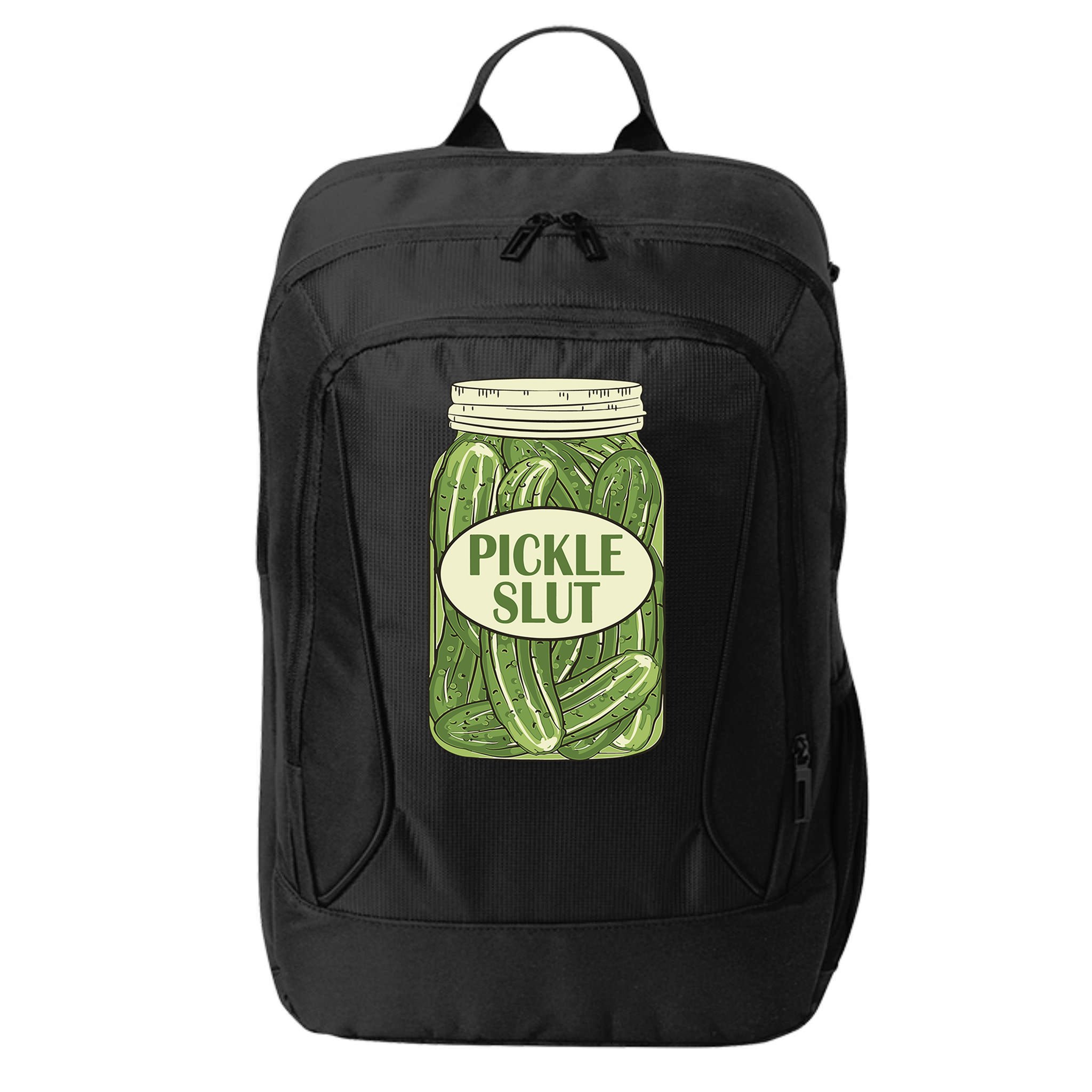 Pickle Slut Funny City Backpack