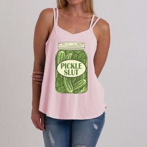 Pickle Slut Funny Women's Strappy Tank