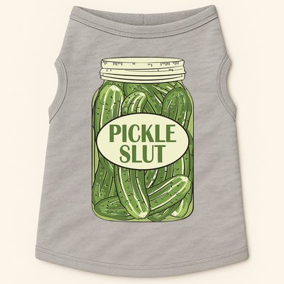 Pickle Slut Funny Doggie Tank
