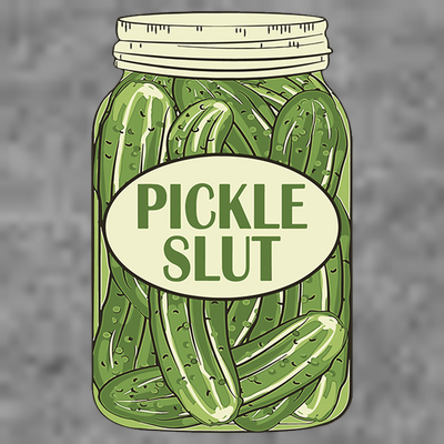 Pickle Slut Funny T-Shirt