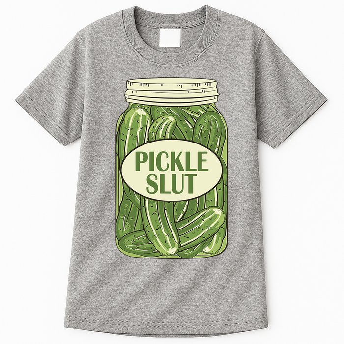 Pickle Slut Funny Tall T-Shirt