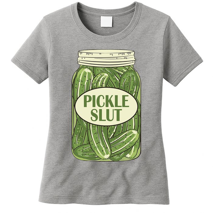 Pickle Slut Funny Womens T-Shirt
