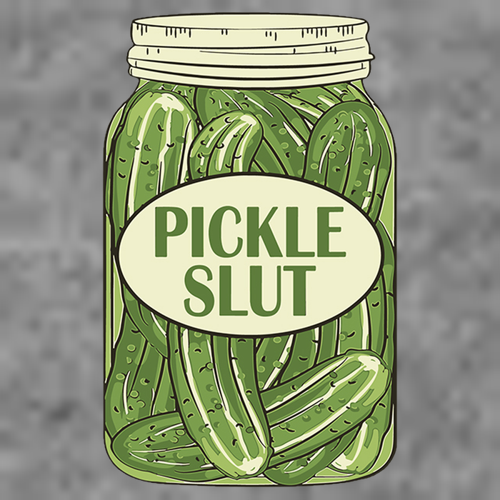 Pickle Slut Funny Wool Snapback Cap