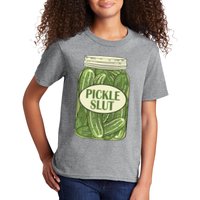 Pickle Slut Funny Kids T-Shirt
