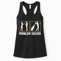 Problem Solved Funny Golfers Gift For Him Womens Tank Top