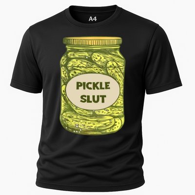 Pickle Slut Funny Canned Pickles Performance Shirt