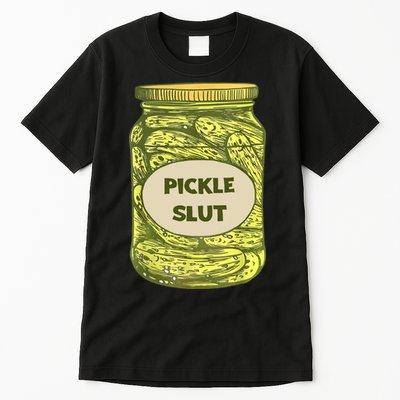 Pickle Slut Funny Canned Pickles Tall T-Shirt