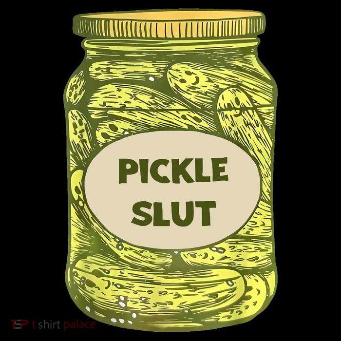 Pickle Slut Funny Canned Pickles Premium T-Shirt