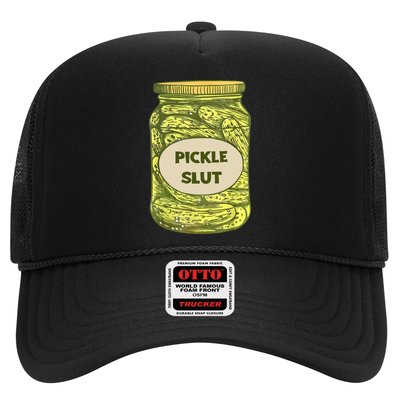 Pickle Slut Funny Canned Pickles Trucker Hat