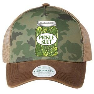 Pickle Slut Funny Canned Pickles Legacy Tie Dye Trucker Hat