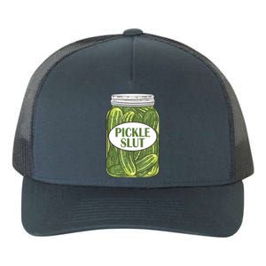 Pickle Slut Funny Canned Pickles Yupoong Adult 5-Panel Trucker Hat