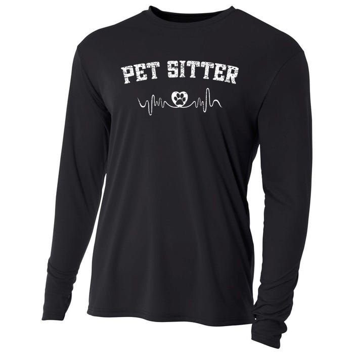 Pet Sitter For A Dog Sitter Cooling Performance Long Sleeve Crew