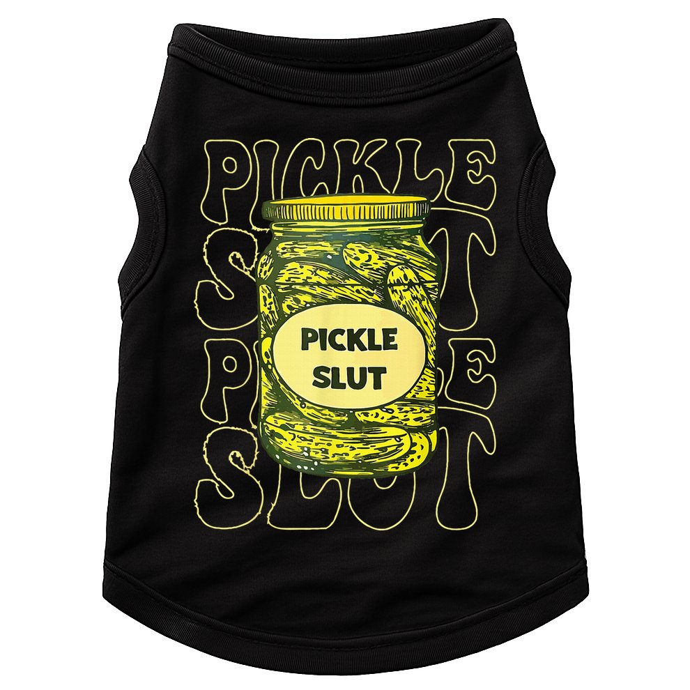 Pickle Slut Funny Pickle Slut Who Loves Pickles Doggie Tank