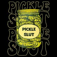 Pickle Slut Funny Pickle Slut Who Loves Pickles USA-Made Doggie Bandana