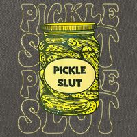 Pickle Slut Funny Pickle Slut Who Loves Pickles Cotton Canvas Backpack