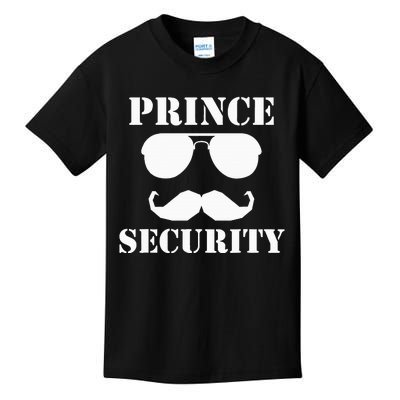 Prince Security Family Guardian Safety Officer Kids T-Shirt