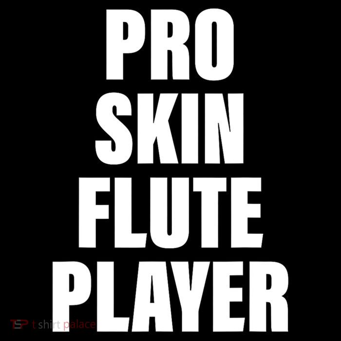 Pro Skin Flute Player Funny Musicians Cooling Performance Long Sleeve Crew