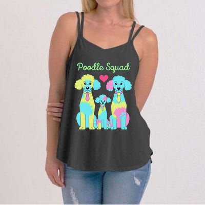 Poodle Squad Fun Design Women's Strappy Tank