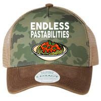 Pasta Spaghetti Funny Endless Pastabilities Legacy Tie Dye Trucker Hat