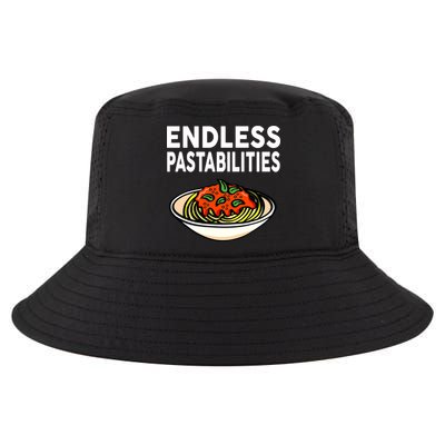 Pasta Spaghetti Funny Endless Pastabilities Cool Comfort Performance Bucket Hat