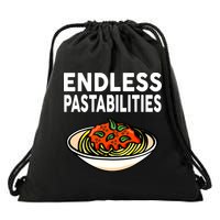 Pasta Spaghetti Funny Endless Pastabilities Drawstring Bag