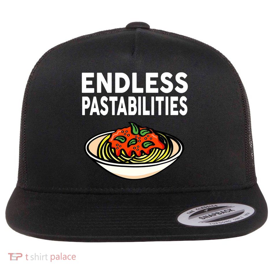 Pasta Spaghetti Funny Endless Pastabilities Flatbill Hat