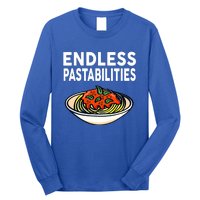 Pasta Spaghetti Funny Endless Pastabilities Long Sleeve Shirt