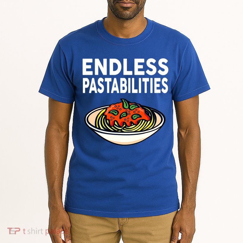 Pasta Spaghetti Funny Endless Pastabilities Tall T-Shirt