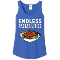 Pasta Spaghetti Funny Endless Pastabilities Ladies Essential Tank