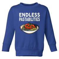 Pasta Spaghetti Funny Endless Pastabilities Toddler Sweatshirt