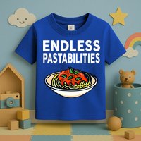Pasta Spaghetti Funny Endless Pastabilities Toddler T-Shirt