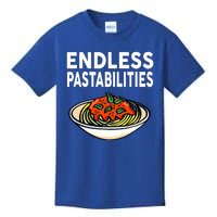 Pasta Spaghetti Funny Endless Pastabilities Kids T-Shirt