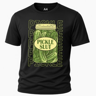 Pickle Slut Funny Pickle Slut Who Loves Pickles Apaprel Performance Shirt