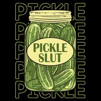Pickle Slut Funny Pickle Slut Who Loves Pickles Apaprel 16 in Basic Backpack