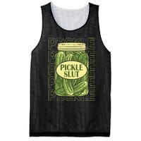 Pickle Slut Funny Pickle Slut Who Loves Pickles Apaprel Mesh Reversible Basketball Jersey Tank