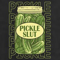 Pickle Slut Funny Pickle Slut Who Loves Pickles Apaprel 25L Jumbo Tote
