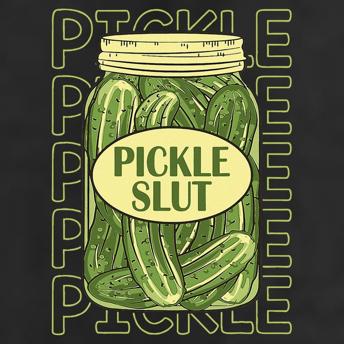 Pickle Slut Funny Pickle Slut Who Loves Pickles Apaprel 25L Jumbo Tote